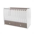 Letto per bambini MATRIX NEW white+coffee